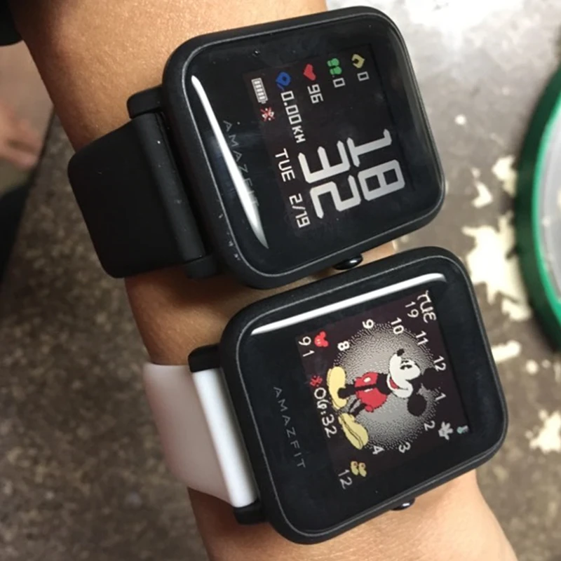 20 мм Мягкие силиконовые полосы для Xiaomi Huami Amazfit Bip маленький ремешок наручных