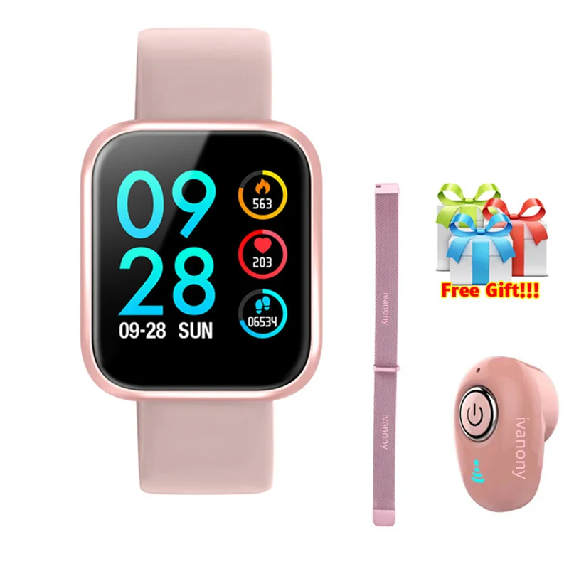 P68 pro умный Браслет Для xiaomi band3 huawei honor band 2 smartband с монитором сердечного ритма, измеритель артериального давления, трекер активности