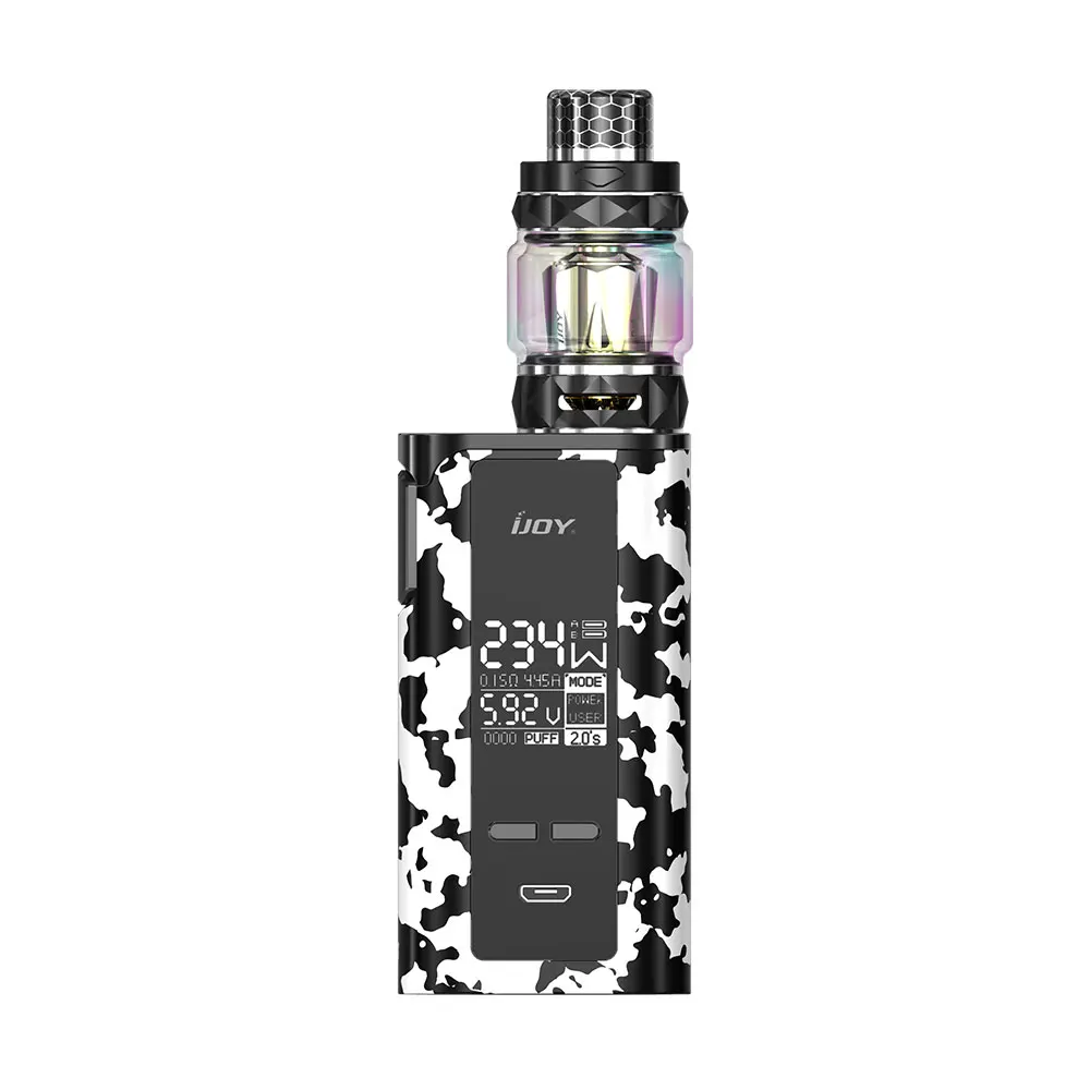 Оригинальный IJOY Captain PD270 Новый комплект с 234 Вт Бокс мод Diamond Sub Ohm бак электронные
