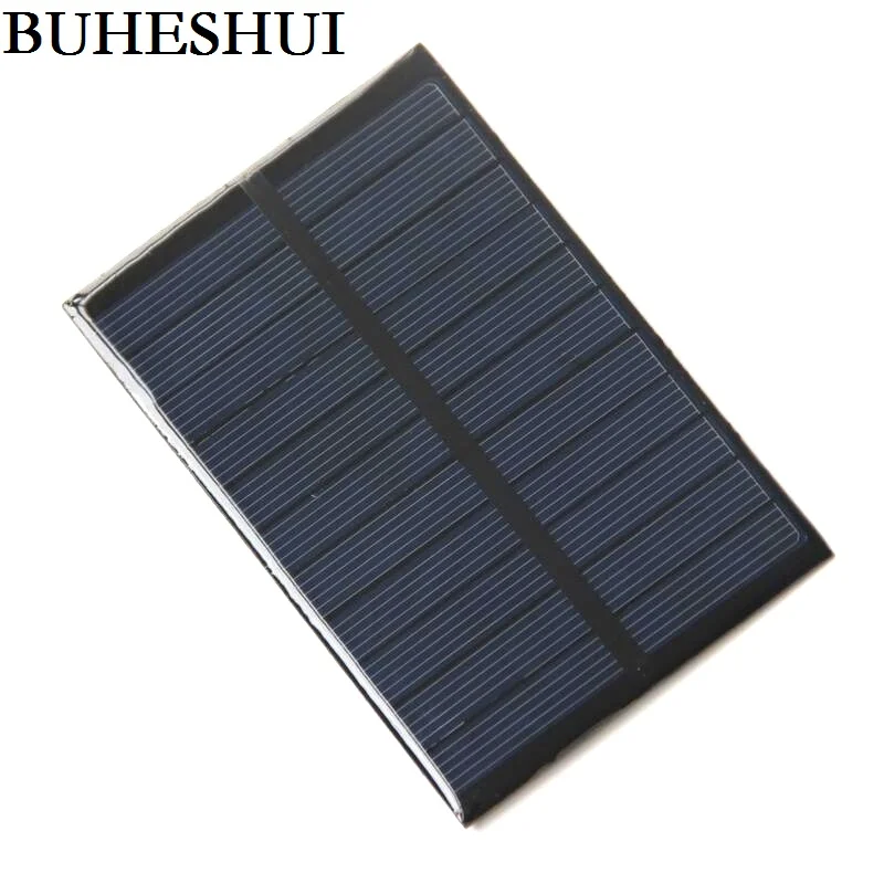 BUHESHUI 1 8 Вт 5 В солнечная батарея модуль солнечной панели DIY Солнечная система