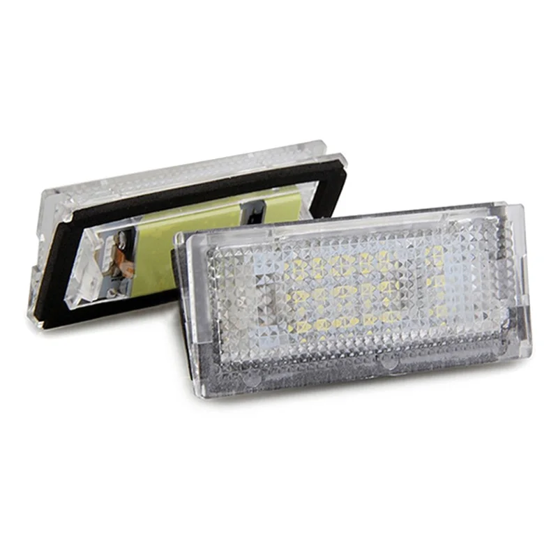 Новый 2 шт./компл. Автомобильный светодиодный номер номерного знака Лампа лампа