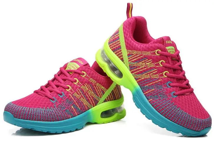 Женские дышащие кроссовки Akexiya спортивные амортизирующие размера плюс 41 42 на