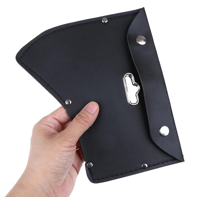 Прочный кожаный Ax лезвие топора защитное покрытие оболочка с крюком 1 шт. для