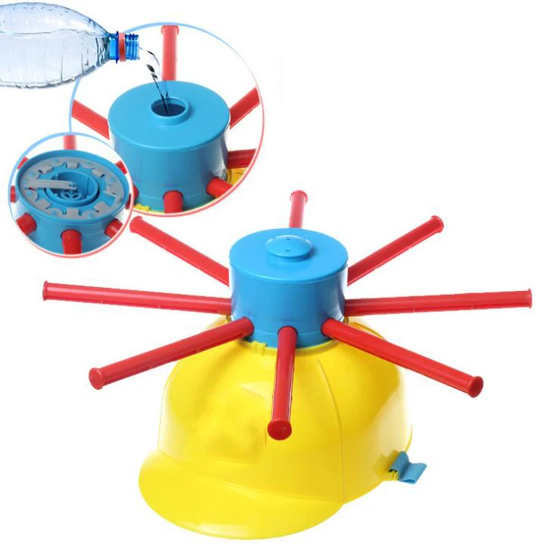 Новая влажная вода вызов шляпа водяное Колесо поворотная игра игрушка