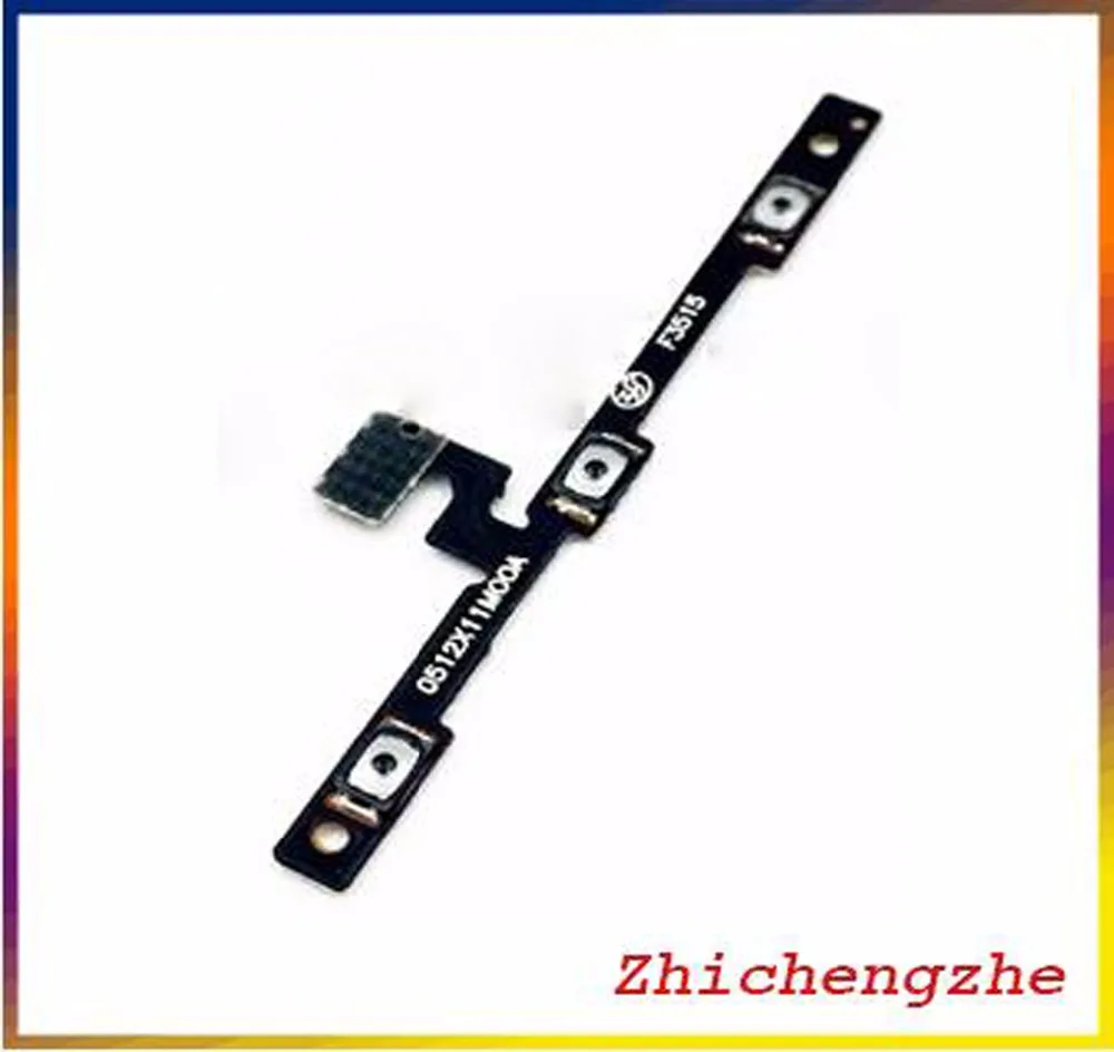 10 шт./лот кнопка включения/выключения громкости вверх вниз разъем гибкий кабель