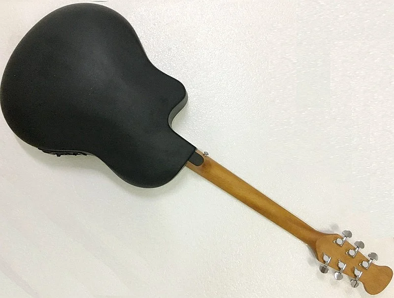 solid wood top electric round back ovation model guitar with case | Спорт и развлечения