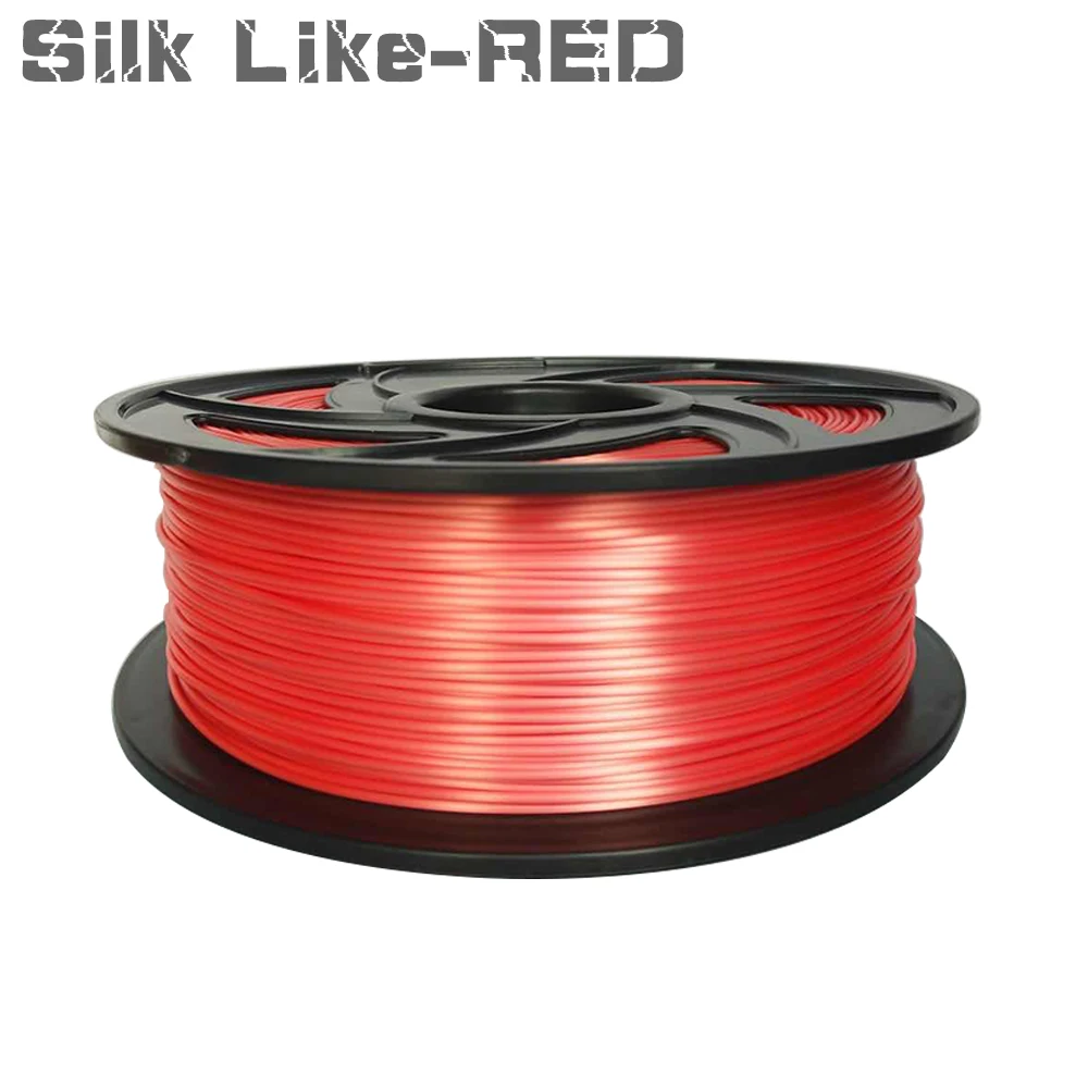 Нить для 3D принтера CREOZONE Silk Like 1 75 мм шелковистая пла кг материал 3d печати золотой