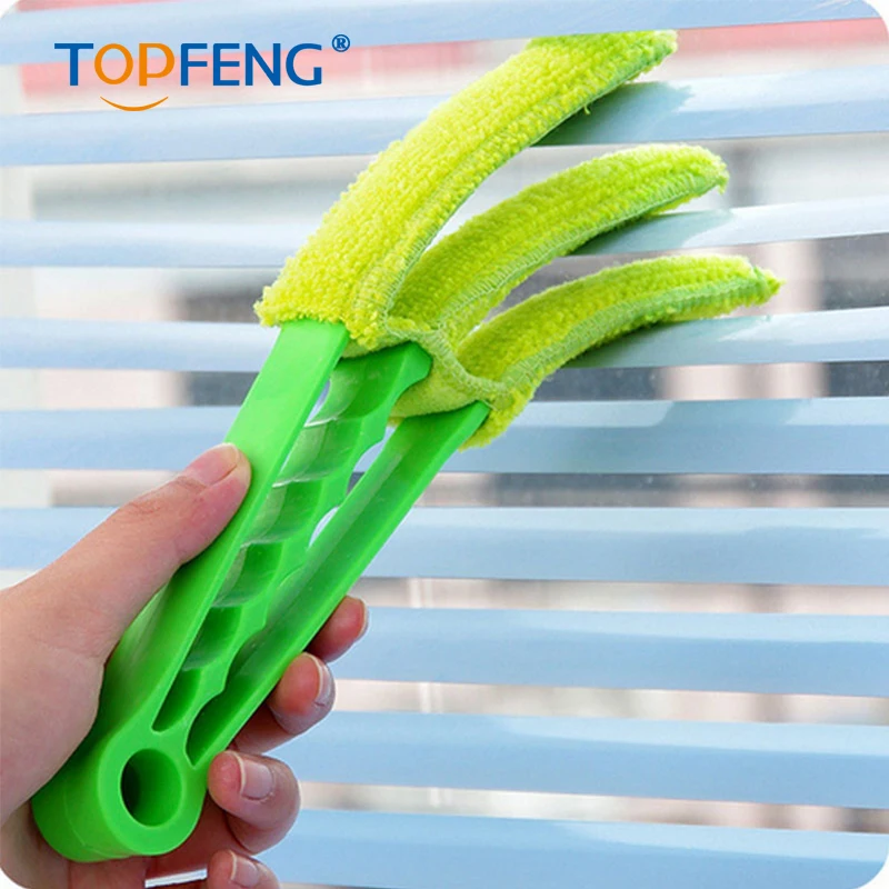 Слепых очистки 3-лезвия Жалюзи Кисть Очиститель кондиционеров затвора Главная