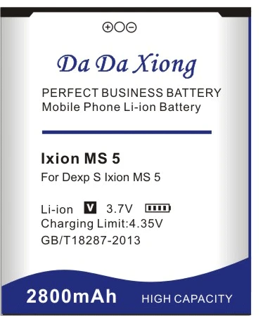 DaDaXiong 2800mAh MS5 Battery For Dexp IXION Ms 5 Inch Bateria | Мобильные телефоны и аксессуары