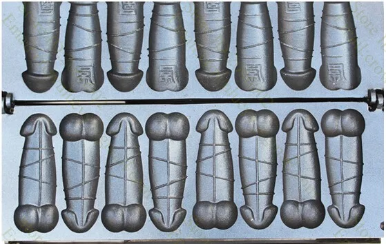 8 шт. вафельница в форме пениса Gayke|bakers boot|machine inkjetbaker guitar |