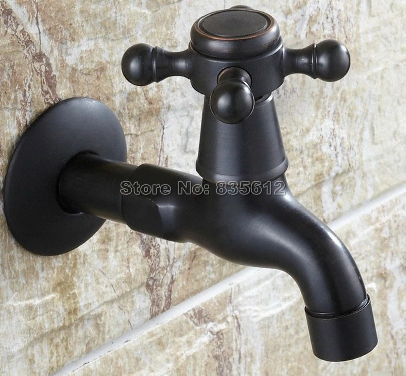 Черный Масло втирают Бронзовый Настенный Крест Ручка Швабра бассейна