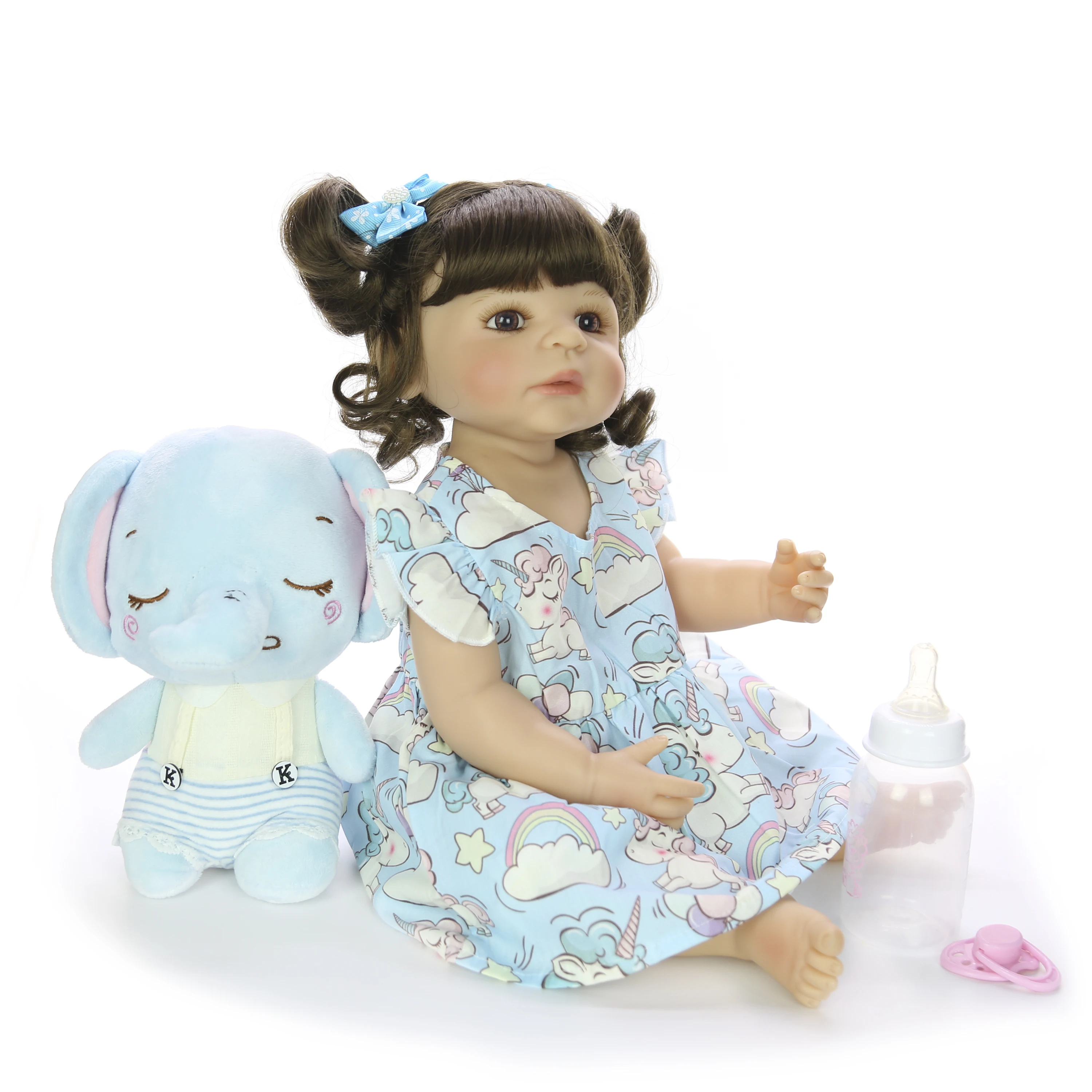 22 ''55 см силиконовые куклы для всего тела, модные реалистичные куклы Reborn Boneca Alive Bebe, куклы для детского дня, подарки для детей