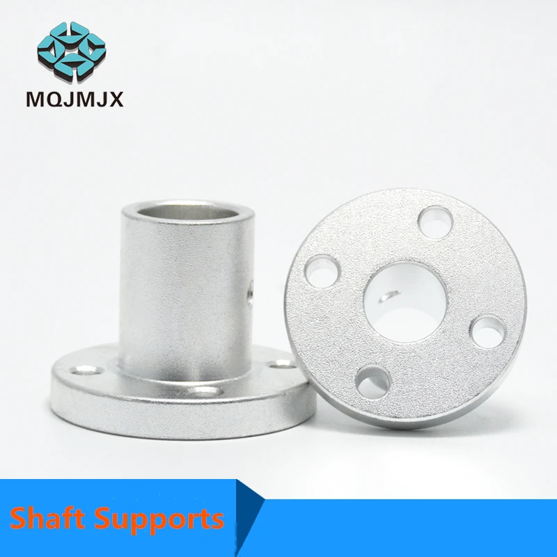 

Aluminum Shaft Supports Flange Round Flanged Mount with Thick Sleeve