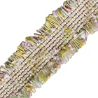 20 ярдов Ремесло 25 мм кружевная ленточная отделка бахромы отделка с кисточками лента украшенная Одежда Аксессуары для шитья штор T2548