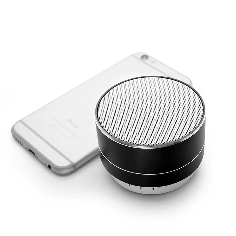 Портативный беспроводной A10 Bluetooth динамик Мини громкоговоритель TF USB Сабвуфер