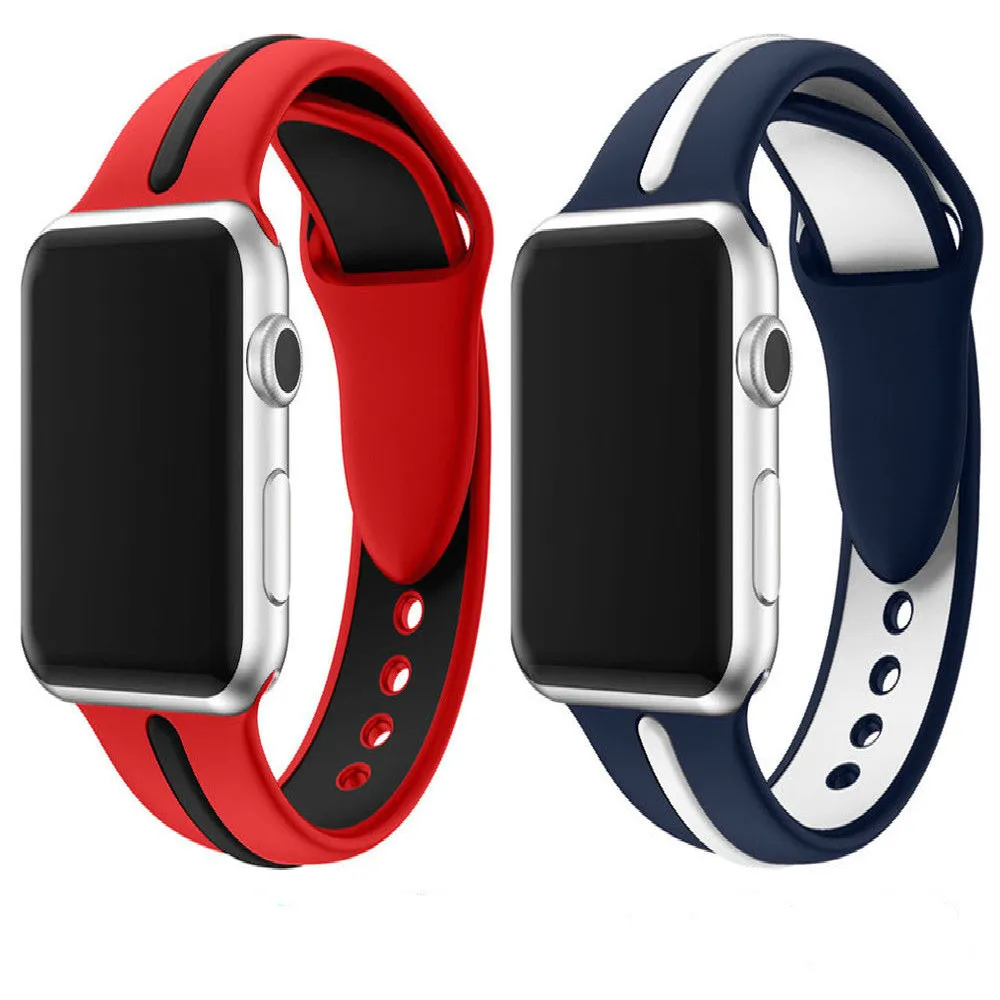 Новое поступление силиконовый ремешок Группа Браслет Замена для Apple Watch iWatch серии
