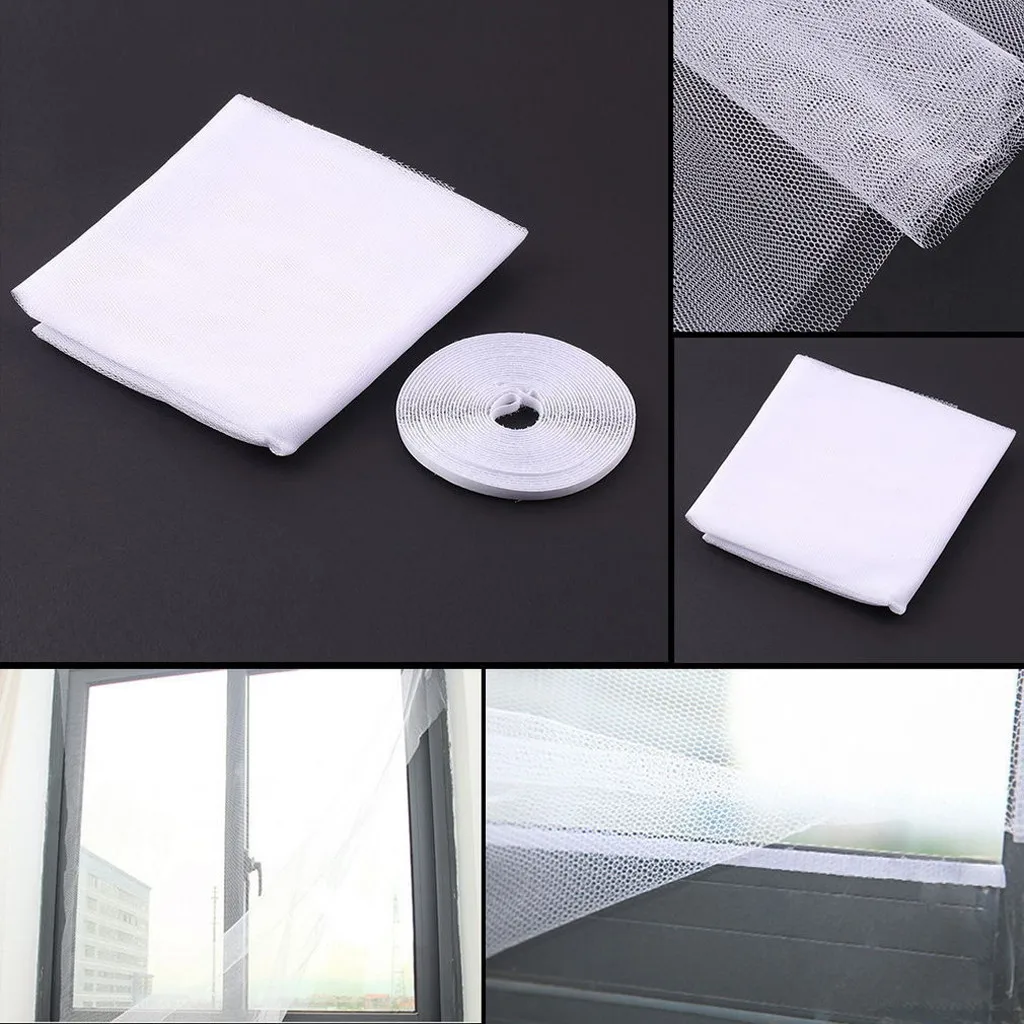 White Door Fly Insect Anti Mosquito Bug Curtain Screen Window Net Mesh For Screens Jun06 | Дом и сад