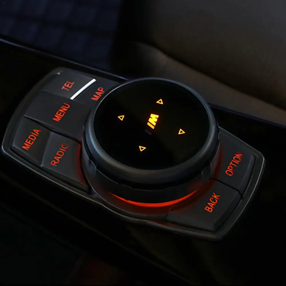 Multimedia Idrive Modification Button Cover Knob For BMW X1 / X3 X5 X6 1/ 2/ 7/ 3 /5 Series Car Accessories | Автомобили и