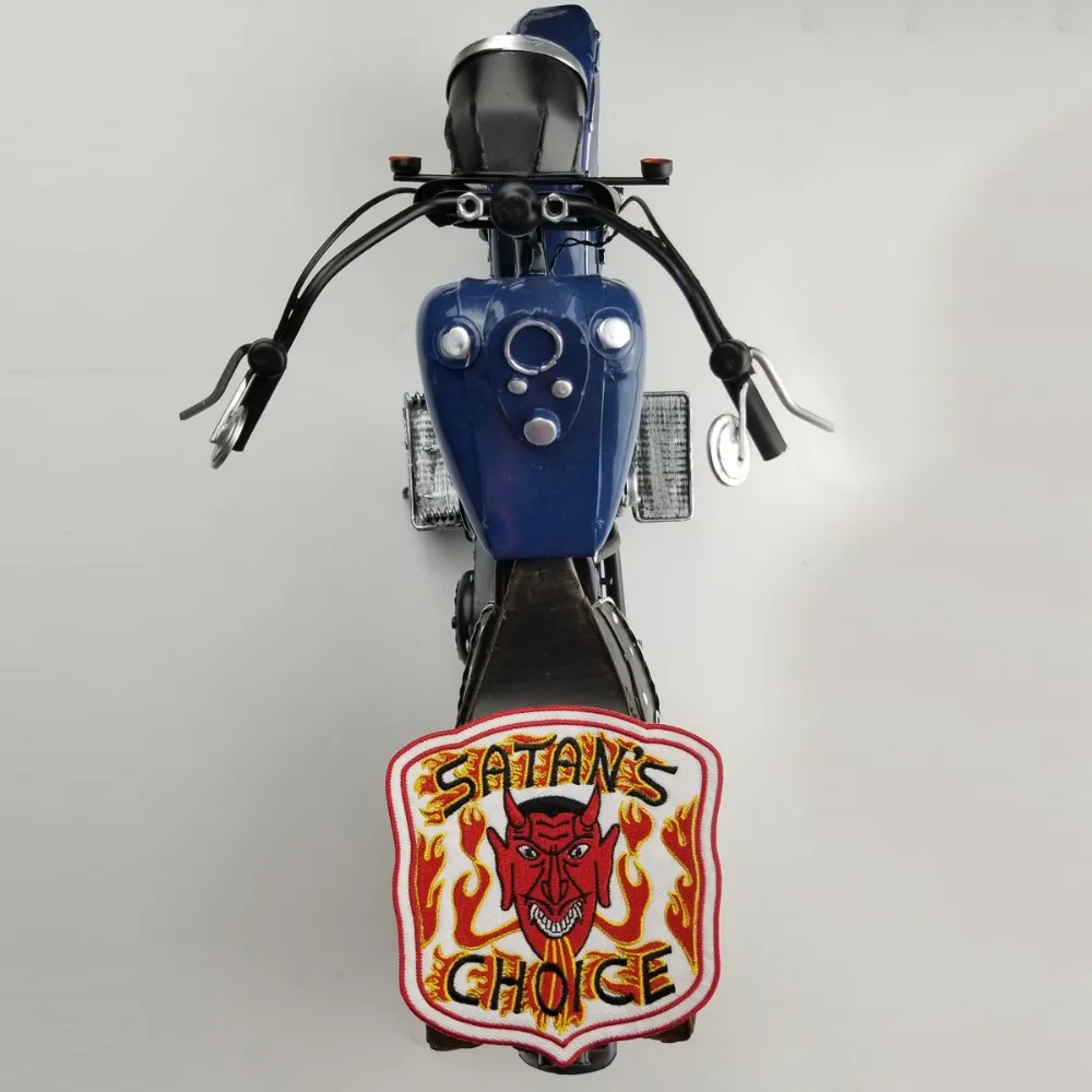 Патчи для пожарных satan's Винтаж настоящая оригинальная MOTORCYCLE CLUB жилет байкер-нарушитель закона MC цвета