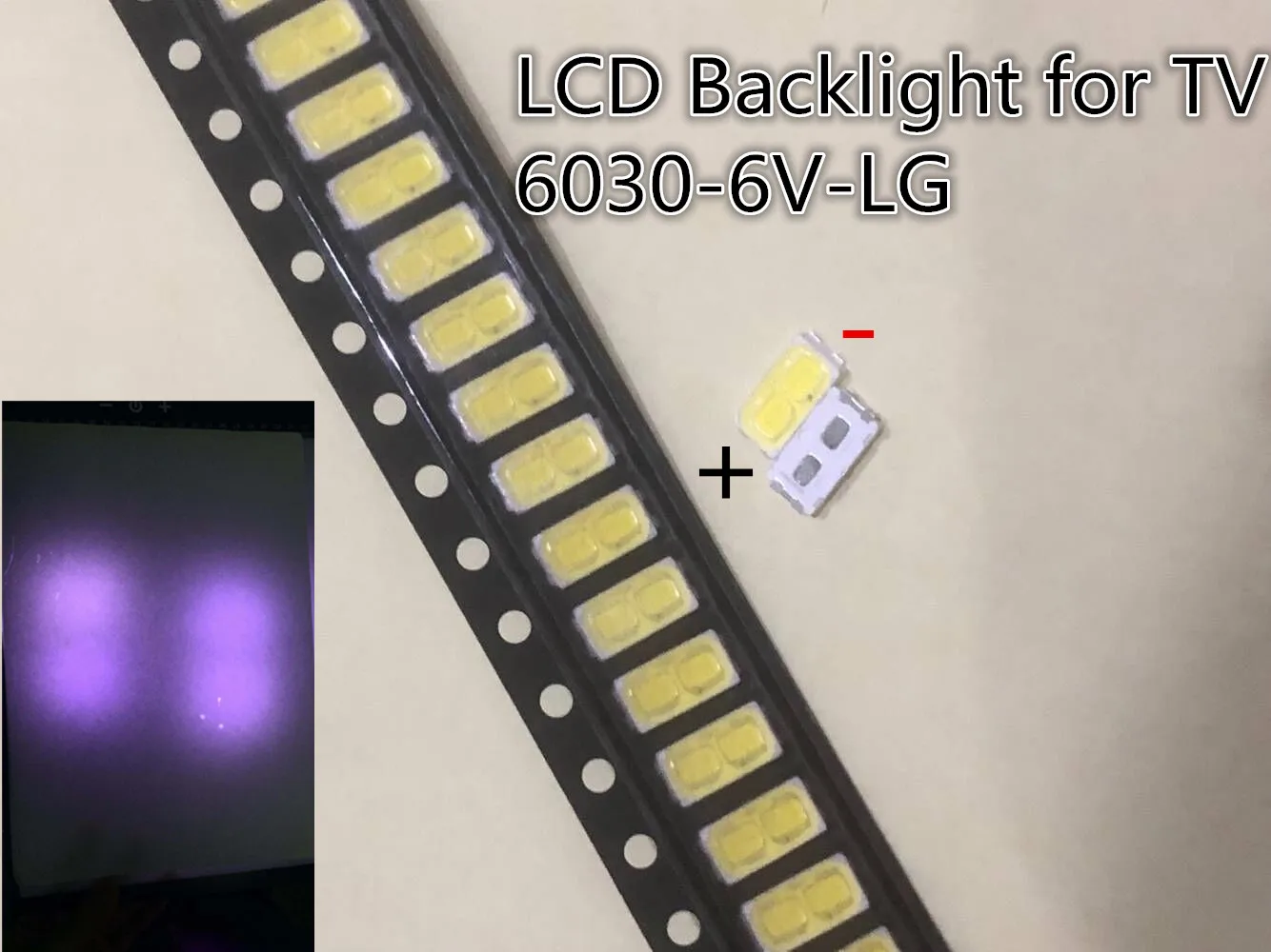 50 шт. для LG светодиодный телевизор приложение подсветка высокой мощности