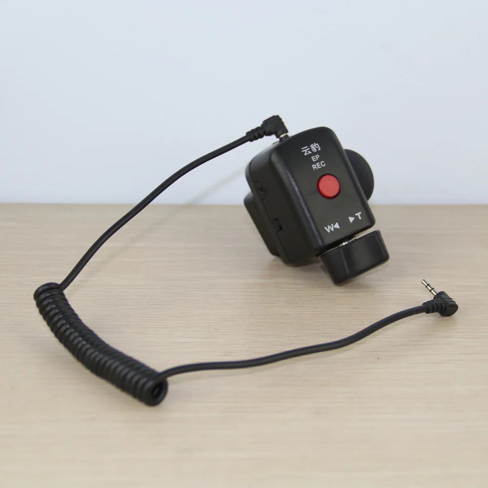 Новая видеокамера зум дистанционное управление DV контроллер с пружинным кабелем