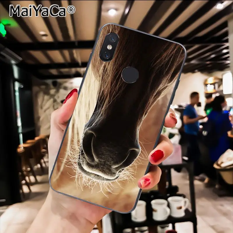 MaiYaCa животное лошадь Новинка чехол для телефона Fundas чехол для Xiaomi Redmi8 4X 6A Redmi Go Redmi5 5Plus Note7 8ProA1 A2Lite - Цвет: A6