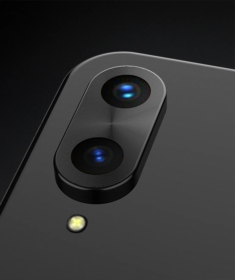 Роскошный защитный чехол для объектива камеры с алюминиевым покрытием Vivo X21 X20 Plus