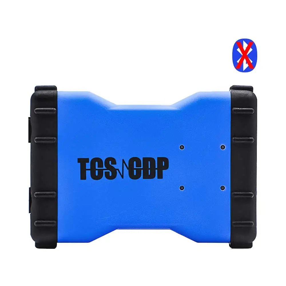 CDP TCS pro plus R3 с keygen bluetooth опционально для автомобиля/грузовика OBD2 диагностический инструмент такой же как mvd Multidiag pro код ридер - Цвет: Blue no BT