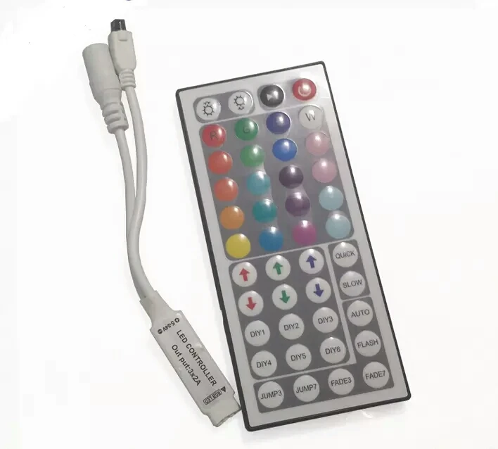 

44 key RGB 5050 mini lamp dimmer controller/xj