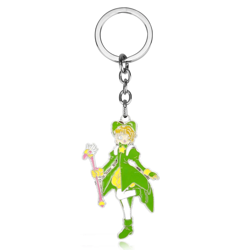 Dongsheng Новые Аниме волшебный брелок для девушек в стиле Cardcaptor Sakura Card Captor Брелок