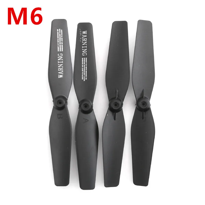 Запасные части для дрона M6 пропеллеры защитная рама двигателя usb пульт