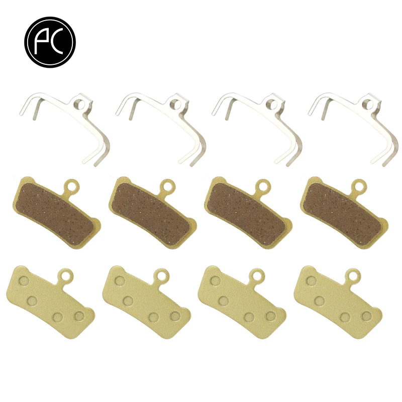 

Накладки тормозные дисковые для SRAM Guide RSC/RS/R Avid XO E7 E9 Trail 4 Pistions колодка для гидравлического тормоза, 4 пары