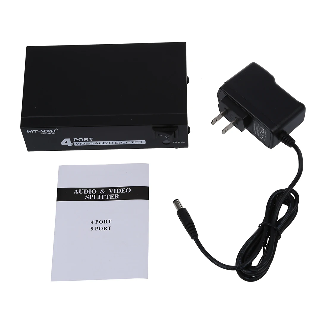 4 портовый 1 дюймовый канальный RCA AV аудио видео ТВ приставка HDTV DVD сплиттер