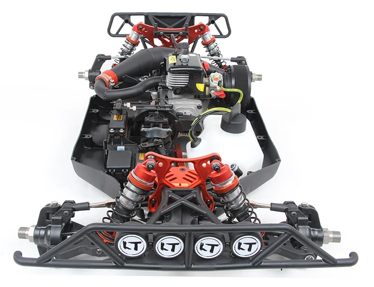 1/5 весы Rofan Rovan LT 360 36CC 2T бензиновый двигатель два 55 кг сервопривод с Walbro 1107 4WD RC грузовик