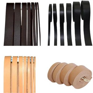 Шнур для браслетов из натуральной коровьей кожи, плоский шнур из воловьей кожи для сумок, 1 м, 12152025303540 мм, аксессуары для рукоделия