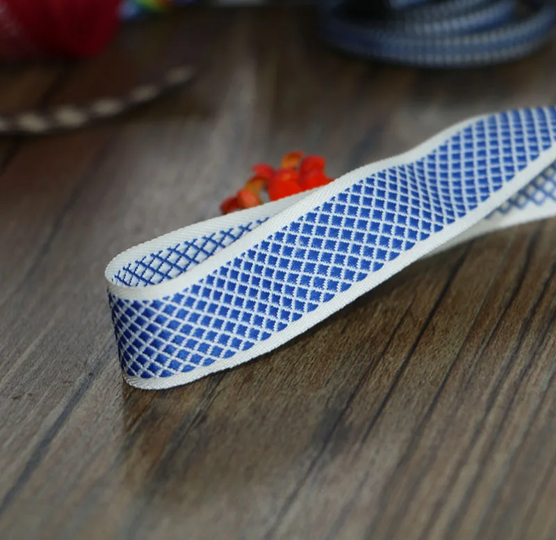 22MM 5YARD 5 ярдов плетение с вышивкой кружева аксессуары DIY ручной работы одежды, юбки, шляпы, одежды кружева - Цвет: 22MM 5YARD