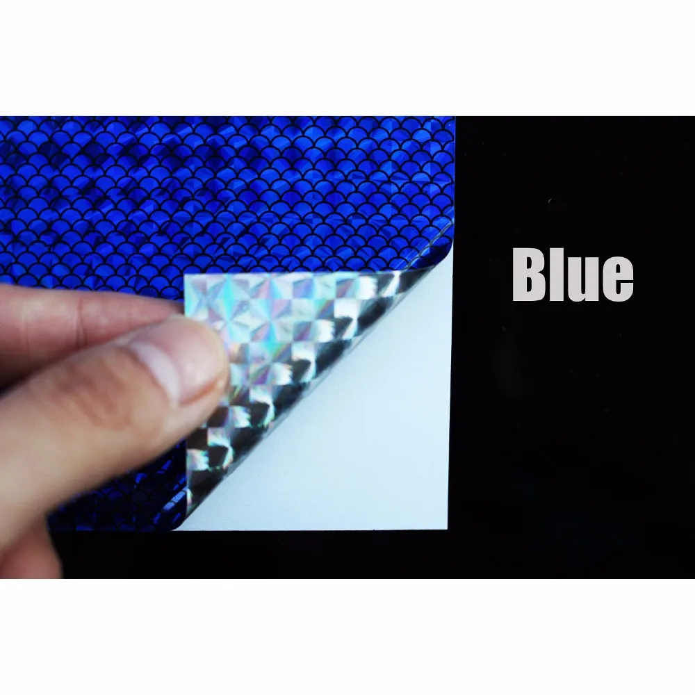 Голографическая клейкая пленка Tigofly 6 шт. 10 х21 см