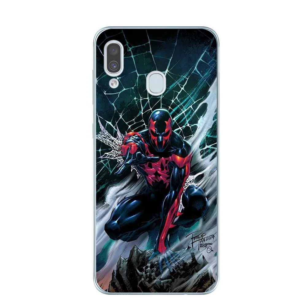 Marvel DC Comics Железный человек паук Джокер Бэтмен мягкий ТПУ чехол для телефона для samsung A10 A20 A30 A40 A50 A60 A70 A80
