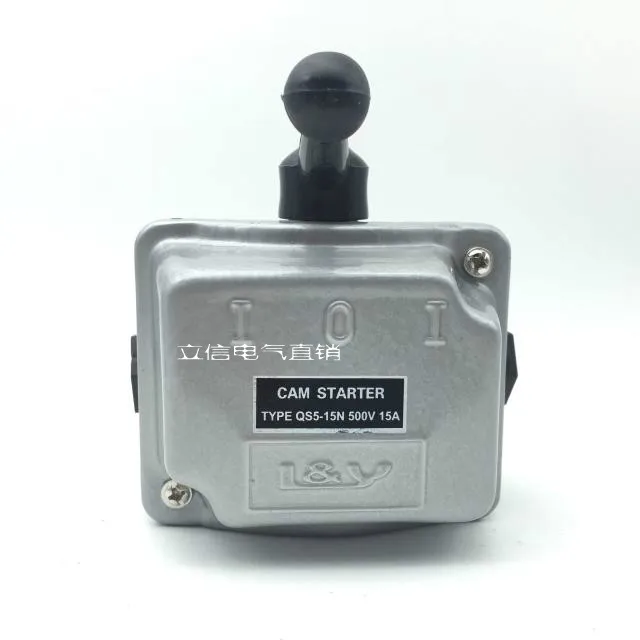 AC500V 15A 3 фазы ручной Реверс кулачковый стартер Комбинации переключатель|switch