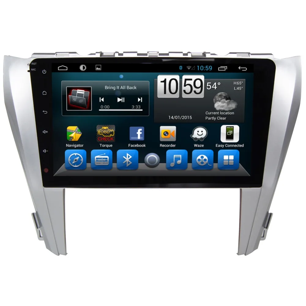10," HD 1024*600 Android 6,0, dvd-автомагнитола gps стерео навигационный плеер для Toyota Camry Азиатская версия радио 4 ядра