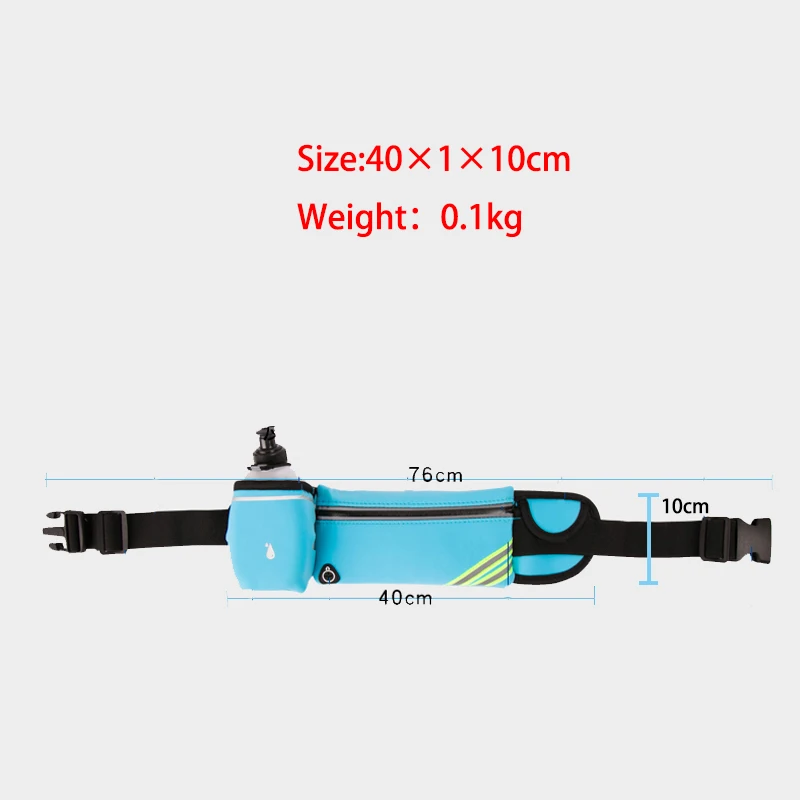Водонепроницаемая поясная сумка мужской повседневный нейлоновый кошелек