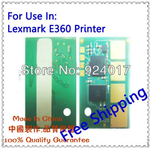 Для Lexmark E360 E360D E360DN тонер чип для E360H21P Тонер совместимый картридж|chip lexmark|lexmark chiptoner