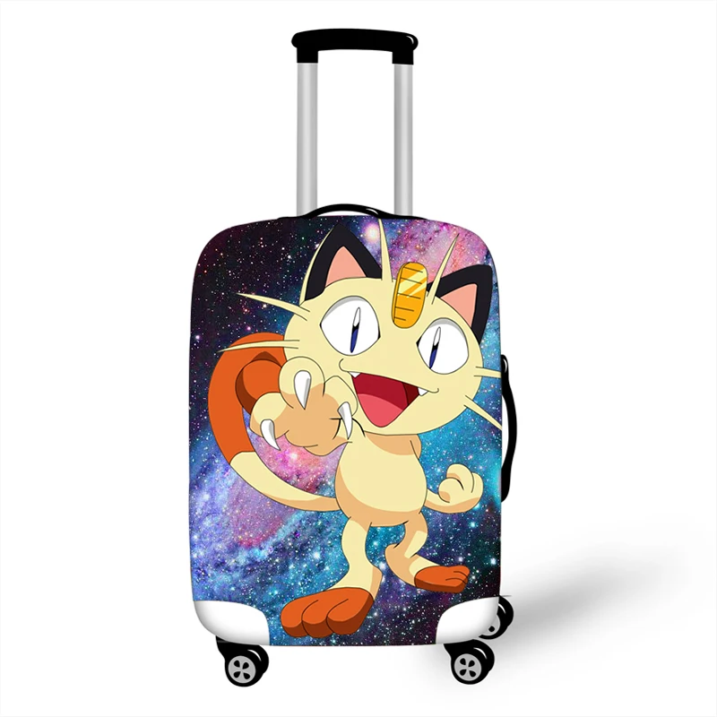 026 18-32 дюймов Pokemon Haunter Eevee Эластичный Защитный чехол для багажа, чехол для чемодана, пылезащитный чехол, Мультяшные аксессуары для путешествий - Цвет: 026