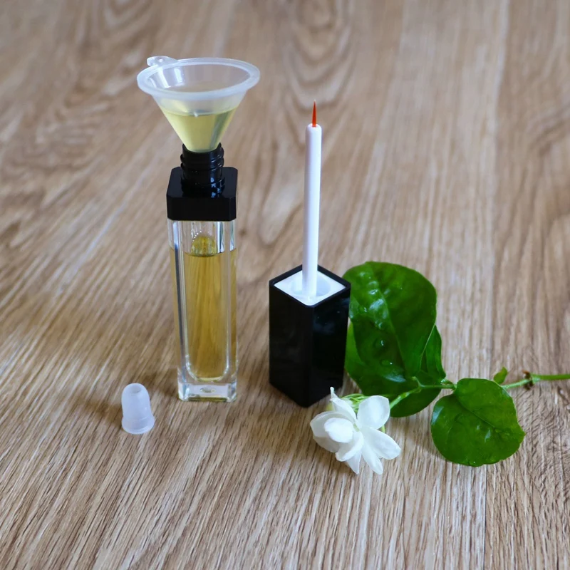 1 Set 4 Pcs Reusable Empty Bottle Tube Container For Eyelash Growth Oil Mascara With Brush Home And Travel Diy T | Красота и здоровье