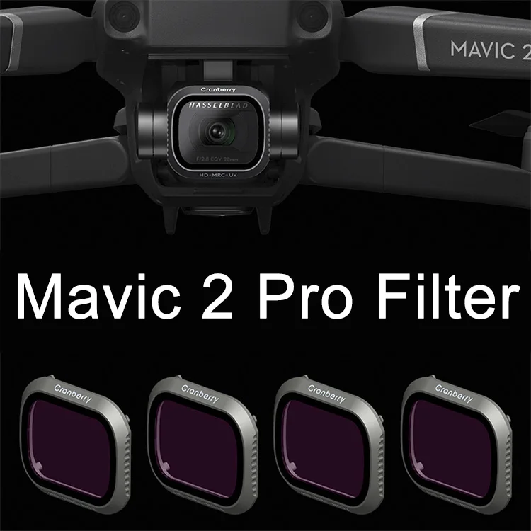 Фильтр для объектива DJI MAVIC 2 Pro ND8 ND16 ND32 ND64 комплект с УФ линзами CPL HD