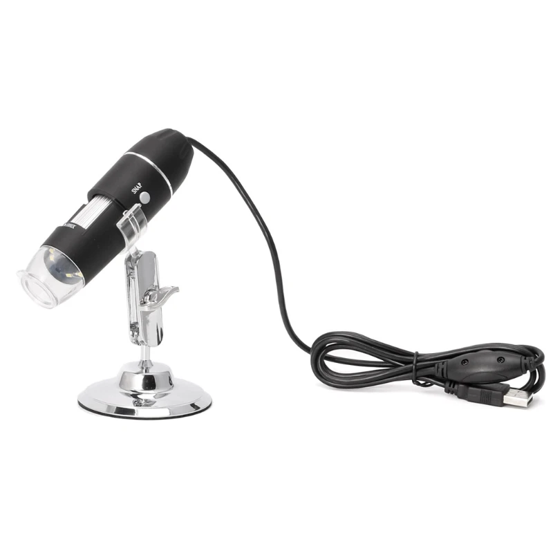 

1000X 8 LED Digital Microscope USB Endoscope Camera Microscopio Magnifier Electronic Stereo