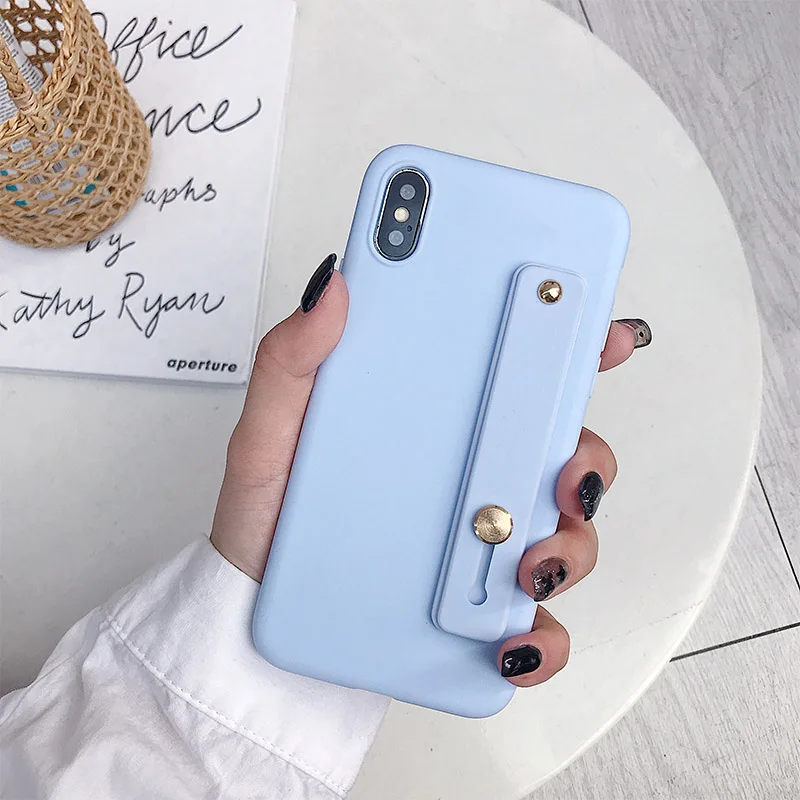 4 Силиконовый чехол на запястье для Xiaomi mi A3 mi CC9 E mi 9T Pro mi 9 SE mi 8 mi A2 Lite Red mi K20 7 7A Note 5 6 7 - Цвет: 4