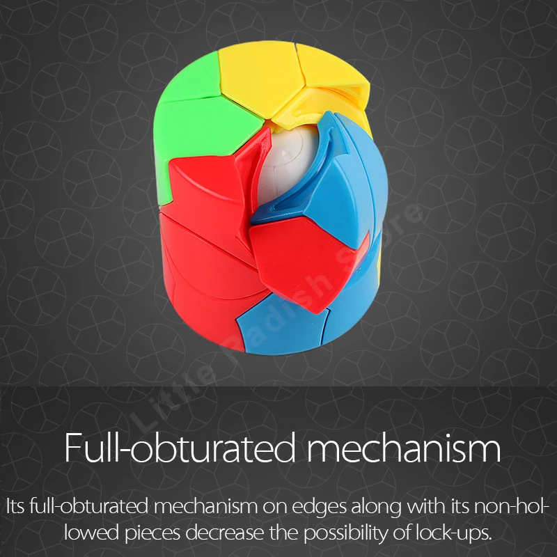 Moyu Cubing школьный корпус Redi куб головоломка волшебный цилиндр Cubo Magico Neo необычная