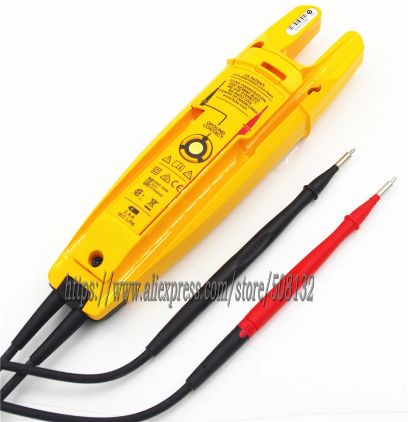 FLUKE T6 600 с мягким корпусом KCH16 зажим непрерывность тока Электрический тестер|fluke