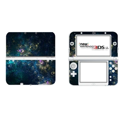 Наклейки из игры кожи для нового Nintend 3dsll консоли контроллера геймпад Защитная крышка аксессуар для Новые 3DSLL «звездное небо» - Цвет: DSLL0147